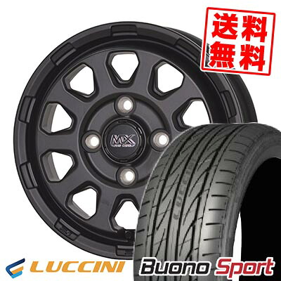 165/55R15 75V ルッチーニ Buono Sport MAD CROSS RANGER サマータイヤホイール4本セット 【取付対象】｜タイヤプライス館 45,840円