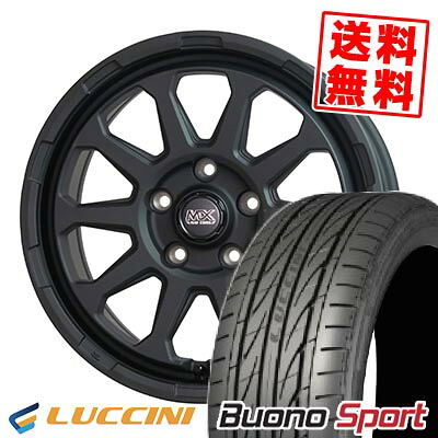 225/55R17 101W XL ルッチーニ Buono Sport MAD CROSS RANGER サマータイヤホイール4本セット 【取付対象】