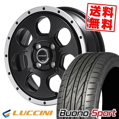 165/55R15 75V ルッチーニ Buono Sport ROADMAX W0-7 サマータイヤホイール4本セット 【取付対象】｜タイヤプライス館
