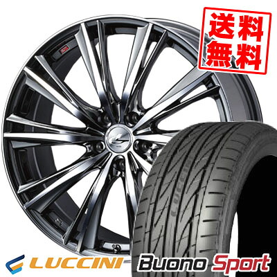 245/30R20 97Y XL ルッチーニ Buono Sport weds LEONIS WX サマータイヤホイール4本セット 【取付対象】