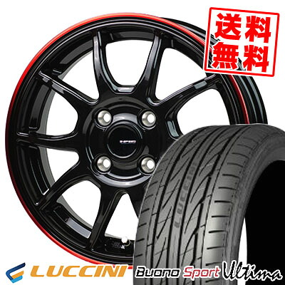 165/45R16 74V ルッチーニ BuonoUltima G-SPEED P-06 サマータイヤホイール4本セット 【取付対象】