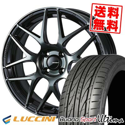 165/45R16 74V LUCCINI ルッチーニ BuonoUltima WedsSport SA-27R ウェッズスポーツ SA-27R サマータイヤホイール4本セット 【取付対象】｜タイヤプライス館 67,870円