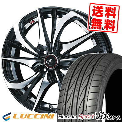 165/45R16 74V ルッチーニ BuonoUltima weds LEONIS TE サマータイヤホイール4本セット 【取付対象】｜タイヤプライス館