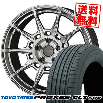 235/55R18 100V TOYO TIRES トーヨー タイヤ PROXES CL1 SUV GALERNA REFINO ガレルナ レフィーノ サマータイヤホイール4本セット 【取付対象】