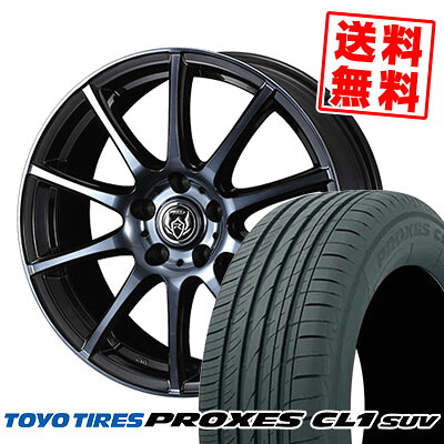 235/55R18 100V トーヨー タイヤ PROXES CL1 SUV RIZLEY KC サマータイヤホイール4本セット 【取付対象】