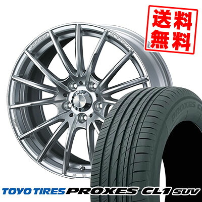 215/50R18 92V TOYO TIRES トーヨー タイヤ PROXES CL1 SUV プロクセス CL1 SUV WedsSport SA-35R ウェッズスポーツ SA-35R サマータイヤホイール4本セット【取付対象】｜タイヤプライス館