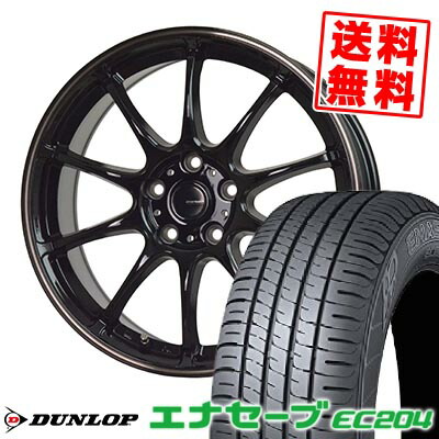 215/70R15 98S ダンロップ ENASAVE EC204 G-SPEED P-07 サマータイヤホイール4本セット 【取付対象】