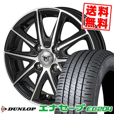 175/60R14 79H ダンロップ ENASAVE EC204 JP STYLE MJ01 サマータイヤホイール4本セット 【取付対象】