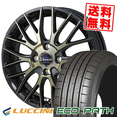165/50R16 75V ルッチーニ ECOPATH Warwic Empress Mesh サマータイヤホイール4本セット 【取付対象】|タイヤプライス館