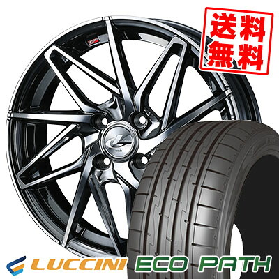 165/50R16 75V ルッチーニ ECOPATH LEONIS IT サマータイヤホイール4本セット 【取付対象】｜タイヤプライス館
