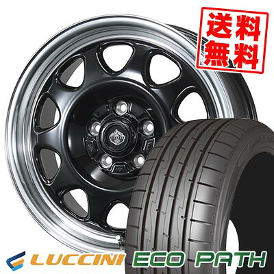 215/45R17 91V LUCCINI ルッチーニ ECOPATH LANDFOOT SWZ ランドフット SWZ サマータイヤホイール4本セット 【取付対象】