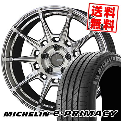 235/45R18 98W XL MICHELIN ミシュラン e・PRIMACY GALERNA REFINO ガレルナ レフィーノ サマータイヤホイール4本セット 【取付対象】｜タイヤプライス館 141,350円