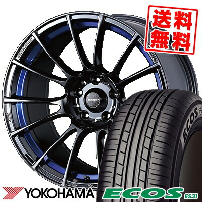 Ecos 97w 17インチ Yokohama エコス Es31 タイヤ ホイール サマーホイールセット Wedssport 225 55 17 ヨコハマ 225 55r17 Yokohama 225 55 17 ヨコハマ 97w Es31 Es31 Ecos エコス Es31 Wedssport Sa 72r ウェッズスポーツ Sa 72r サマータイヤホイール4本セット 取付