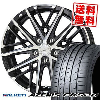 245/50R18 104Y XL FALKEN ファルケン AZENIS FK520 SMACK GRAIVE スマック グレイヴ サマータイヤホイール4本セット 【取付対象】