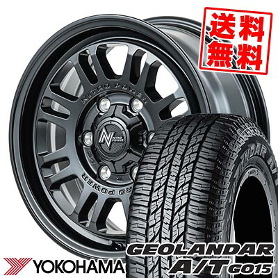 285/70R17 117T ヨコハマ GEOLANDAR A/T G015 NITROPOWER M16 ASSAULT サマータイヤホイール4本セット 【取付対象】｜タイヤプライス館