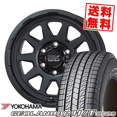 255/65R16 109H ヨコハマ GEOLANDAR H/T G056 MAD CROSS RANGER サマータイヤホイール4本セット for 200系ハイエース【取付対象】｜タイヤプライス館