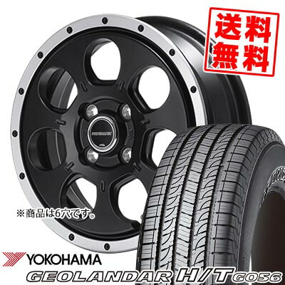 245/70R16 111H ヨコハマ GEOLANDAR H/T G056 ROADMAX W0-7 サマータイヤホイール4本セット for 200系ハイエース【取付対象】