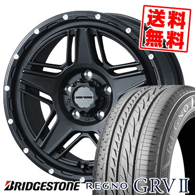 205/65R16 95H BRIDGESTONE ブリヂストン REGNO GRV2 レグノ GRV-2 MUDVANCE 07 マッドヴァンス07 サマータイヤホイール4本セット|タイヤプライス館