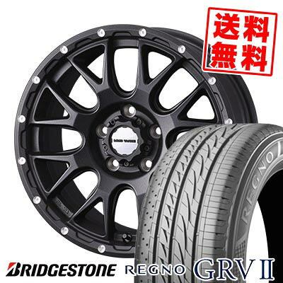 235/50R18 101V XL BRIDGESTONE ブリヂストン REGNO GRV2 MUDVANCE 08 マッドヴァンス08 サマータイヤホイール4本セット 【取付対象】