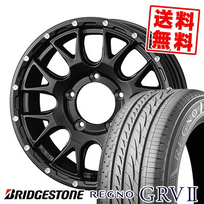 195/60R16 89H BRIDGESTONE ブリヂストン REGNO GRV2 MUDVANCE 08 マッドヴァンス08 サマータイヤホイール4本セット 【取付対象】