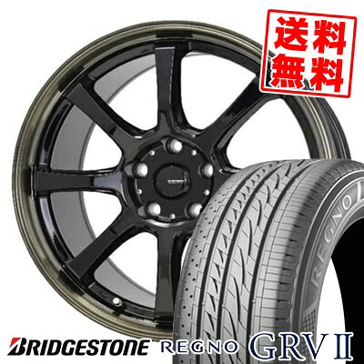 235/50R18 101V XL ブリヂストン REGNO GRV2 G・SPEED P-08 サマータイヤホイール4本セット 【取付対象】|タイヤプライス館