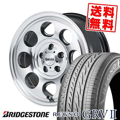 205/65R16 95H BRIDGESTONE ブリヂストン REGNO GRV2 Garcia Palm8 ガルシア パーム8 サマータイヤホイール4本セット 【取付対象】｜タイヤプライス館