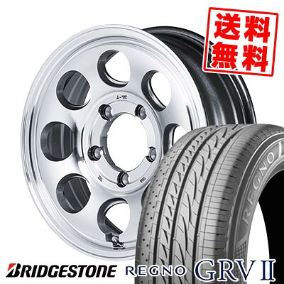205/65R16 95H BRIDGESTONE ブリヂストン REGNO GRV2 Garcia Palm8 ガルシア パーム8 サマータイヤホイール4本セット 【取付対象】|タイヤプライス館