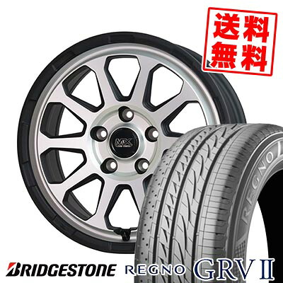 195/60R16 89H BRIDGESTONE ブリヂストン REGNO GRV2 MAD CROSS RANGER マッドクロス レンジャー サマータイヤホイール4本セット 【取付対象】