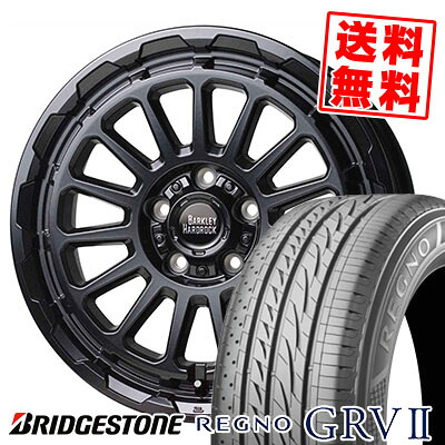 195/60R16 89H BRIDGESTONE ブリヂストン REGNO GRV2 レグノ GRV-2 BARKLEY HARDROCK RIZARD バークレイ ハードロック リザード サマータイヤホイール4本セット|タイヤプライス館