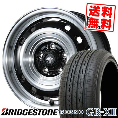 225/50R16 92V BRIDGESTONE ブリヂストン REGNO GR-XII LANDFOOT XFG ランドフット XFG サマータイヤホイール4本セット 【取付対象】