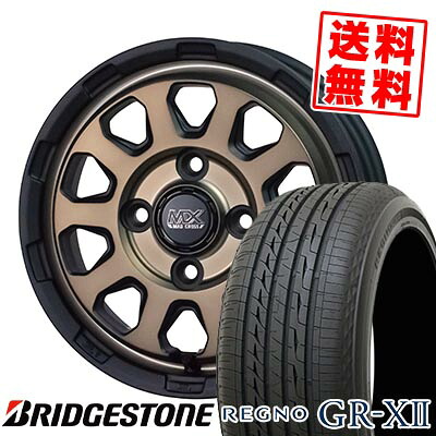 185/70R14 88H BRIDGESTONE ブリヂストン REGNO GR-XII MAD CROSS RANGER マッドクロス レンジャー サマータイヤホイール4本セット 【取付対象】｜タイヤプライス館