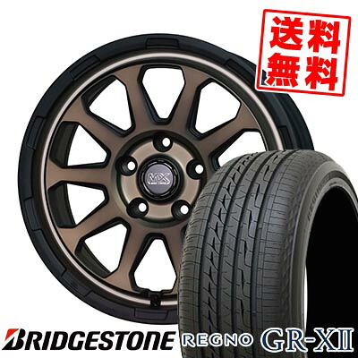 225/50R16 92V BRIDGESTONE ブリヂストン REGNO GR-XII MAD CROSS RANGER マッドクロス レンジャー サマータイヤホイール4本セット 【取付対象】｜タイヤプライス館
