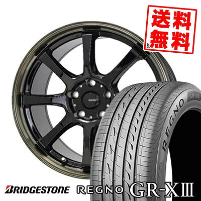 235/50R17 96V ブリヂストン REGNO GR-X3 G・SPEED P-08 サマータイヤホイール4本セット 【取付対象】｜タイヤプライス館
