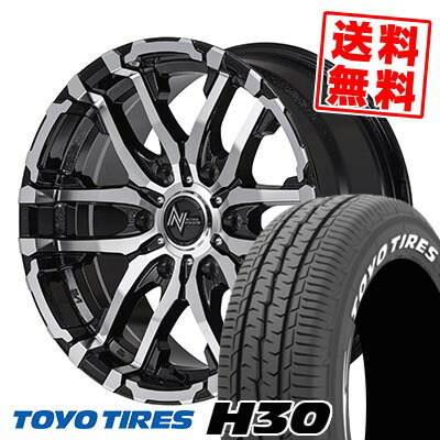 215/65R16C 109/107R トーヨー タイヤ H30 NITRO POWER M26 CROSS FANG サマータイヤホイール4本セット 【取付対象】