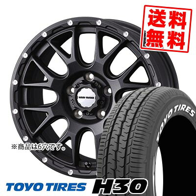 215/65R16C 109/107R トーヨー タイヤ H30 MUDVANCE 08 サマータイヤホイール4本セット for 200系ハイエース【取付対象】｜タイヤプライス館