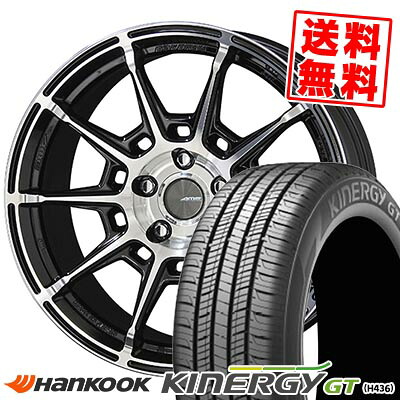 215/55R17 94V HANKOOK ハンコック KINERGY GT GALERNA REFINO ガレルナ レフィーノ サマータイヤホイール4本セット 【取付対象】