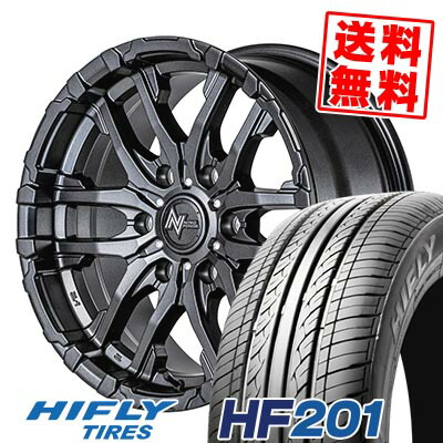 215/70R15 98H ハイフライ HF201 NITRO POWER M26 CROSS FANG サマータイヤホイール4本セット 【取付対象】