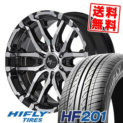 215/65R15 96H ハイフライ HF201 NITRO POWER M26 CROSS FANG サマータイヤホイール4本セット 【取付対象】