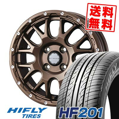 185/70R14 88H ハイフライ HF201 MUDVANCE 08 サマータイヤホイール4本セット 【取付対象】