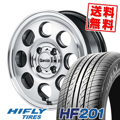 165/65R14 79T HIFLY ハイフライ HF201 Garcia Palm8 ガルシア パーム8 サマータイヤホイール4本セット 【取付対象】