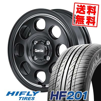 165/65R14 79T HIFLY ハイフライ HF201 Garcia Palm8 ガルシア パーム8 サマータイヤホイール4本セット 【取付対象】