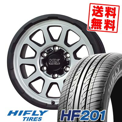 225/70R15 100H ハイフライ HF201 MAD CROSS RANGER サマータイヤホイール4本セット for 200系ハイエース【取付対象】