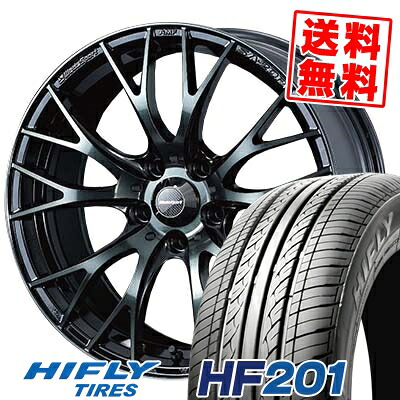 205/65R16 95H HIFLY ハイフライ HF201 エイチエフ　ニイマルイチ WedsSport SA-20R ウェッズスポーツ SA20R サマータイヤホイール4本セット【取付対象】｜タイヤプライス館
