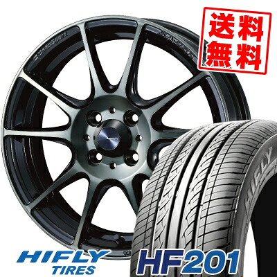 175/65R15 84H ハイフライ HF201 WedsSport SA-25R サマータイヤホイール4本セット 【取付対象】|タイヤプライス館