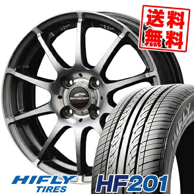 175/65R15 84H ハイフライ HF201 SCHNEDER StaG サマータイヤホイール4本セット 【取付対象】|タイヤプライス館