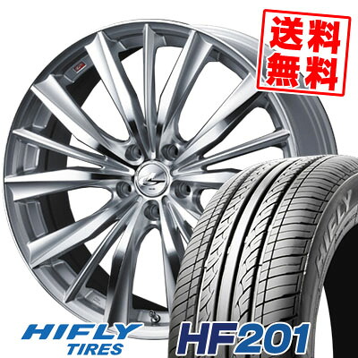 205/60R16 92V HIFLY ハイフライ HF201 HF201 weds LEONIS VX ウエッズ レオニス VX サマータイヤホイール4本セット【取付対象】|タイヤプライス館
