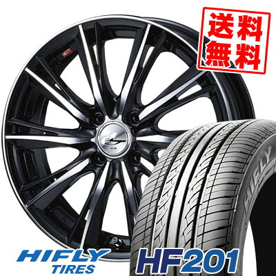 165/65R14 79T HIFLY ハイフライ HF201 HF201 weds LEONIS WX ウエッズ レオニス WX サマータイヤホイール4本セット【取付対象】|タイヤプライス館