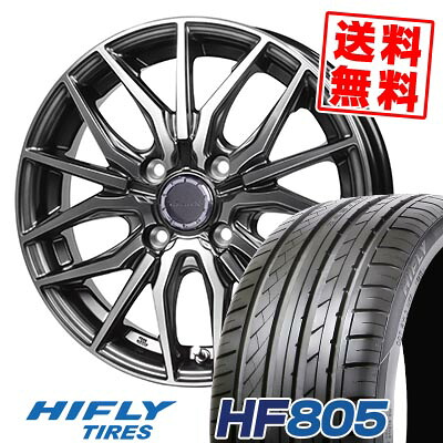 205/55R15 88V ハイフライ HF805 Precious AST M4 サマータイヤホイール4本セット 【取付対象】
