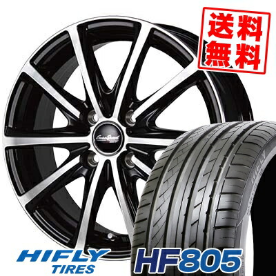 15インチ ユーロスピード 4本 ブラックポリッシュ 5.5J+45 V25 4H-100