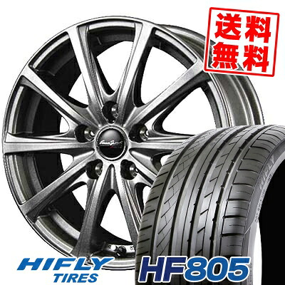 215/35R18 84W XL ハイフライ HF805 EuroSpeed V25 サマータイヤホイール4本セット 【取付対象】｜タイヤプライス館